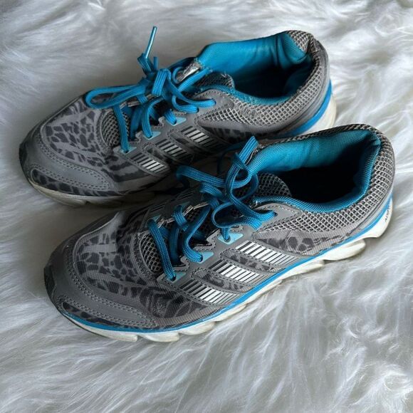 Adidas Adiprene + Womans gymshoes blue/gray gymshoes - Picture 1 of 7